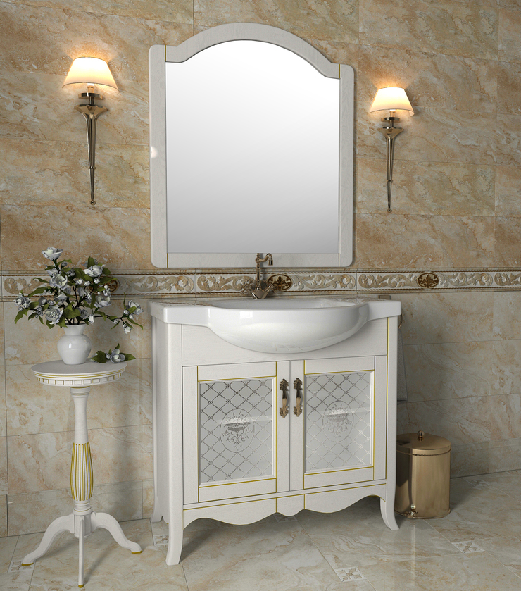 2Decor 80 belyi Тумба для ванної кімнати 1976s3🏠